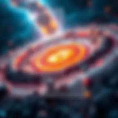 The Expanding Universe: A Journey Through Space and Time Graphic representation of the universe's expansion