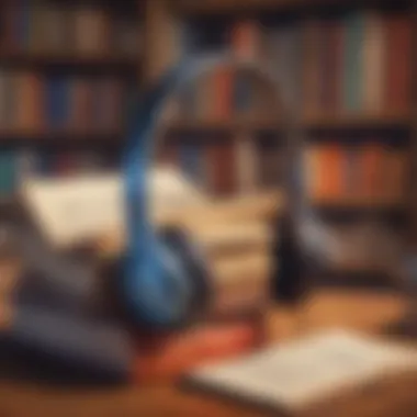 How to Access Audiobooks Visual representation of accessing audiobook resources