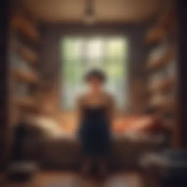 The Comfort of Traditional Reading A person immersed in a book, surrounded by a cozy reading nook.