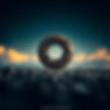 Visual depicting the balance between human needs and planetary boundaries