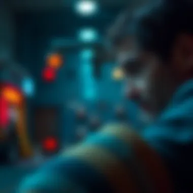 Symbolic depiction of ambition and focus