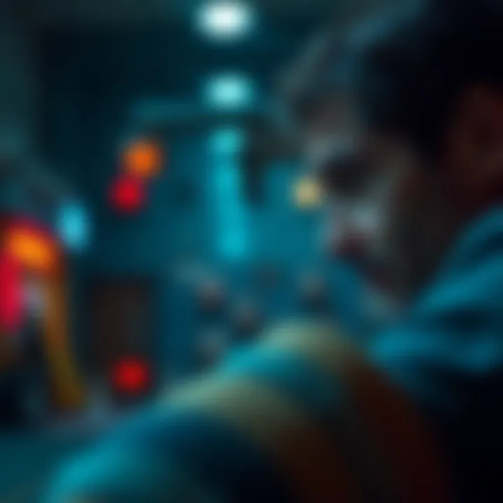 Symbolic depiction of ambition and focus