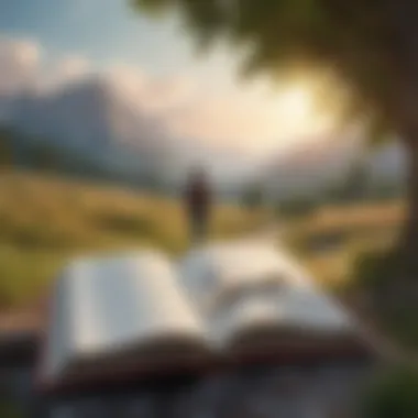 Embracing the Journey of Self-Discovery A serene landscape symbolizing self-discovery