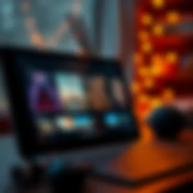 User interface of popular audiobook apps