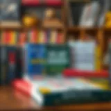 Collection of Success Books A collection of best-selling success books arranged on a wooden table