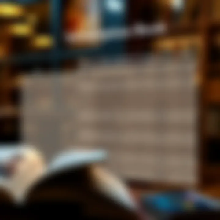 Comparison chart of various eBook subscription services