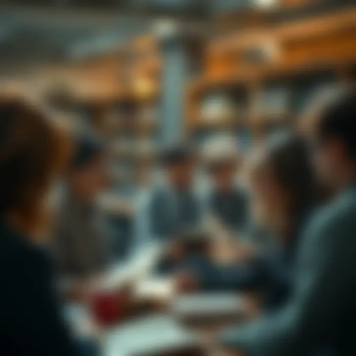 Literary Exploration in Action An engaging group discussion about literature