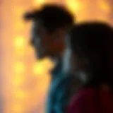 Illustration of attachment styles in relationships