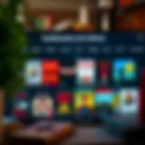 Audiobooks.com library interface showcasing diverse genres