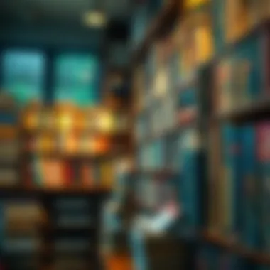 A library filled with diverse books, representing the variety of knowledge available