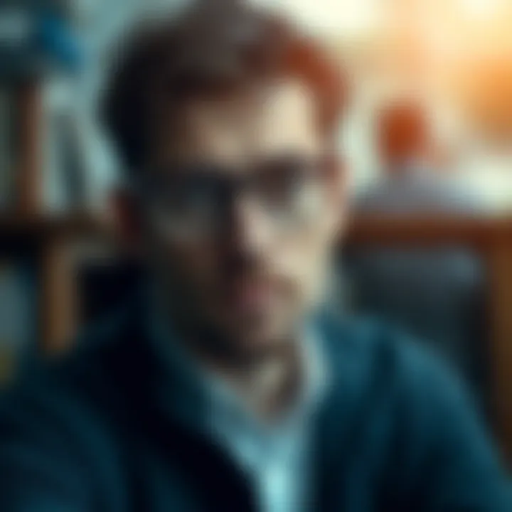 Modern Psychological Insights A modern psychologist analyzing the concept of happiness