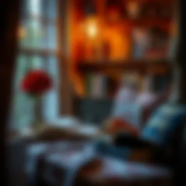 Cozy Reading Nook with Gabby Bernstein's Work A cozy reading nook with Gabby Bernstein's book