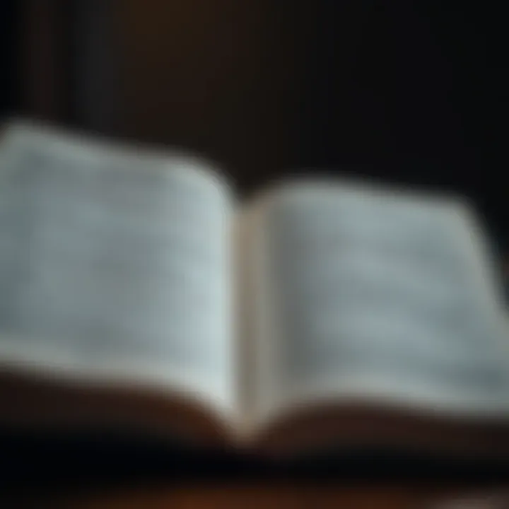 Open Book of Inspiration An open book with inspiring quotes on its pages