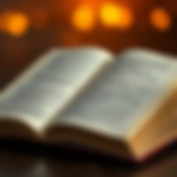 Empowering Quotes on Self-Healing An open book with pages filled with empowering quotes from Black authors on self-healing