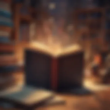The Essence of Storytelling in Branding An abstract representation of storytelling elements