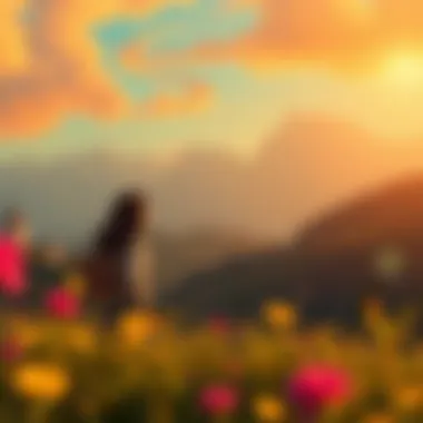 Illustration of happiness and contentment inspired by Ravikant