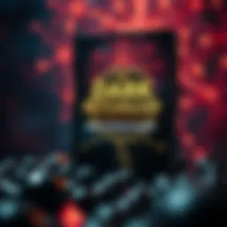 Cover design of a dark psychology book featuring abstract patterns that evoke intrigue.