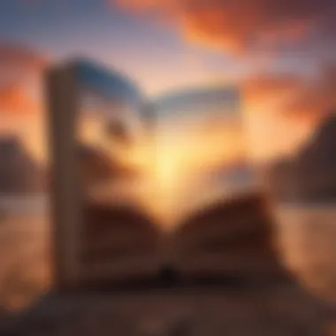 The Essence of New Beginnings A vibrant sunrise symbolizing new beginnings and motivation