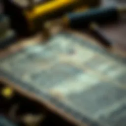 A detailed view of an ancient cryptographic manuscript