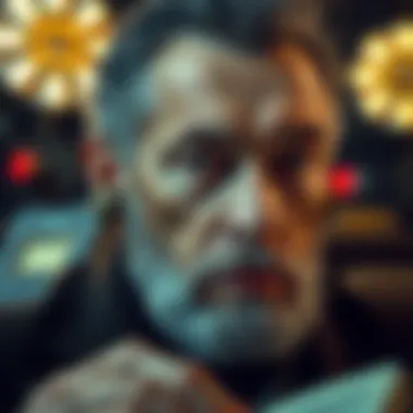 A portrait of a renowned cryptographer from history