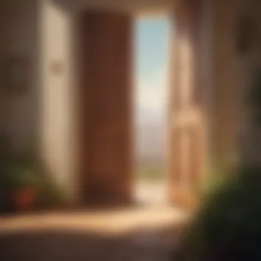 The Door to Opportunity An open door symbolizing opportunities for growth