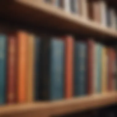 A collection of classic personality psychology books on a wooden bookshelf