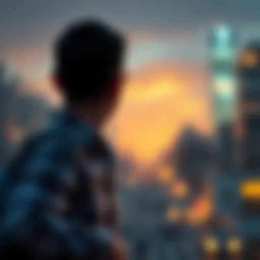 A conceptual illustration representing professional development