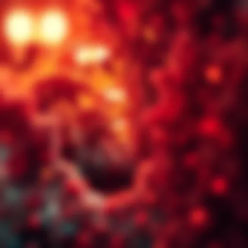 The Complexity of Love Abstract representation of love's complexity