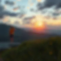 A serene landscape reflecting tranquility and mindfulness