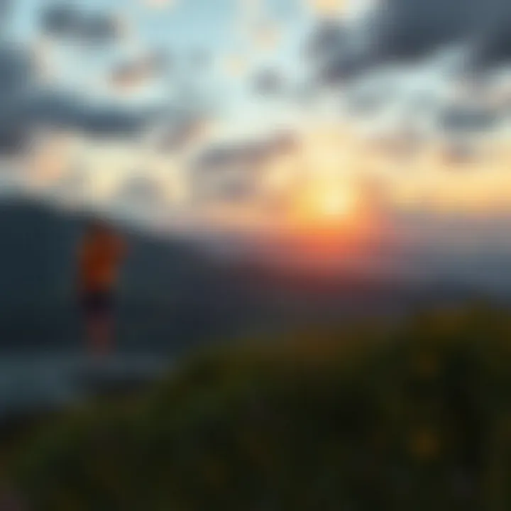 A serene landscape reflecting tranquility and mindfulness