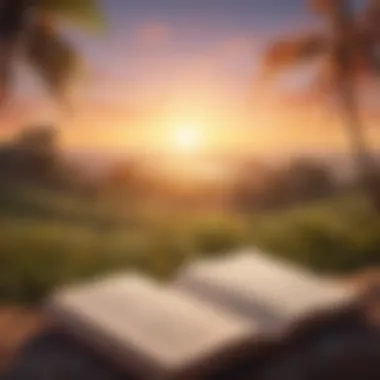 Representation of New Beginnings A bright sunrise representing new beginnings and optimism