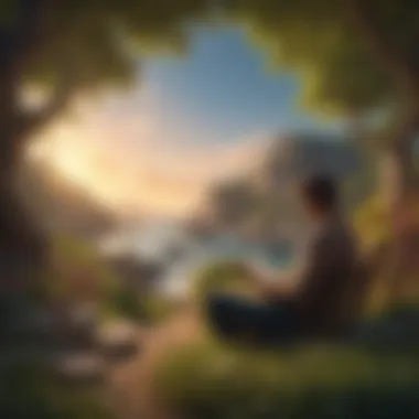 The Importance of Introspection in Personal Development A thoughtful person engaged in deep reflection
