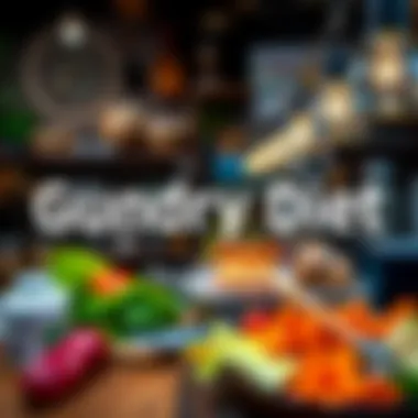 Illustration showing practical tips for implementing the Gundry diet