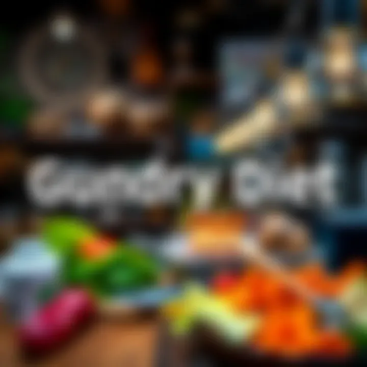 Illustration showing practical tips for implementing the Gundry diet