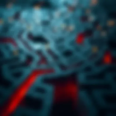 Navigating the Labyrinth of the Unconscious A labyrinth symbolizing the complexities of the unconscious