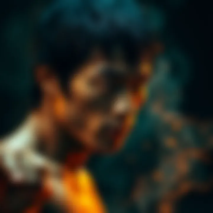 Artistic Interpretation of Resilience An abstract representation of discipline and resilience