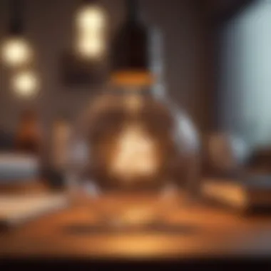 Illuminating Your Core Purpose A light bulb glowing brightly, representing ideas and insights.