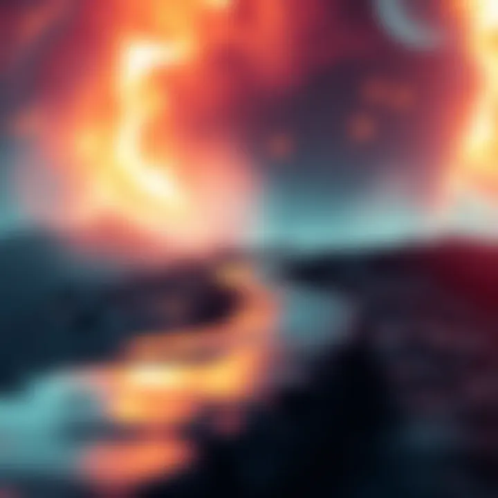 Journey of Transformation A visual metaphor for character development, with paths diverging and converging.