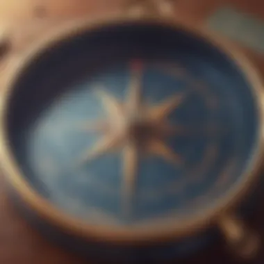 Guidance and Direction A compass illustrating guidance and direction in life