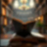 Personal Growth Through Literature Conceptual visualization of personal growth through reading