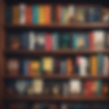 Top Nonfiction Selections An array of bestselling nonfiction audiobooks displayed on a shelf