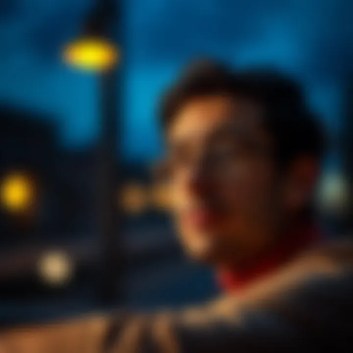 Reflecting on Interpersonal Challenges A thoughtful individual reflecting on interpersonal challenges