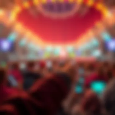 Visualization of social media impact on status perception