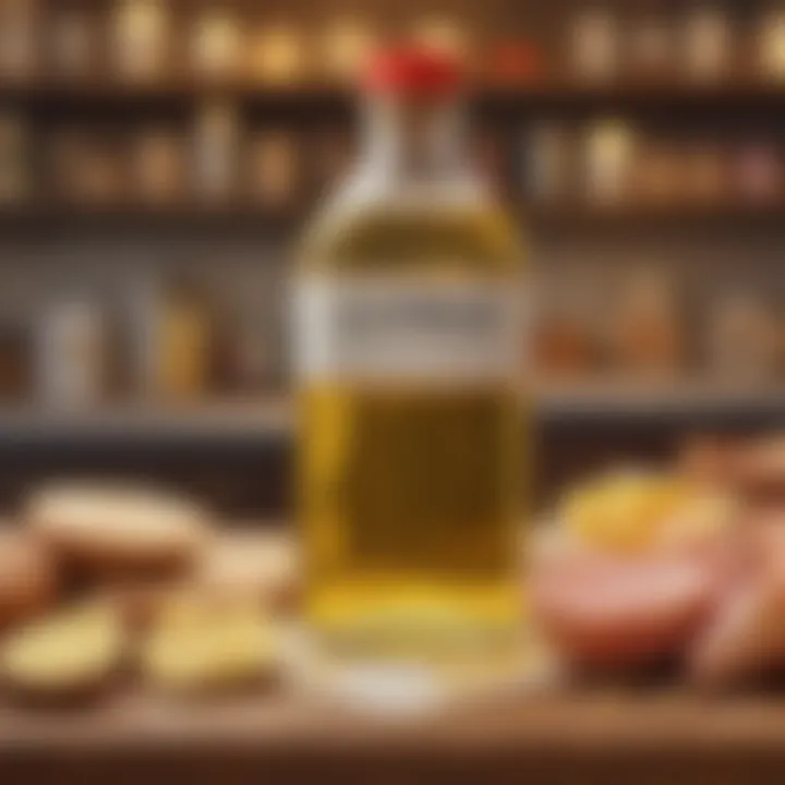 A selection of cooking oils featuring trans fats and unhealthy fats