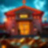 Conceptual representation of wealth building