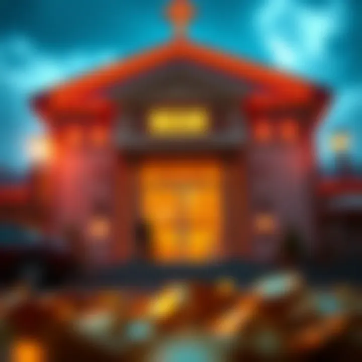 Conceptual representation of wealth building