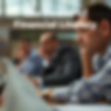 Visual of financial literacy in action