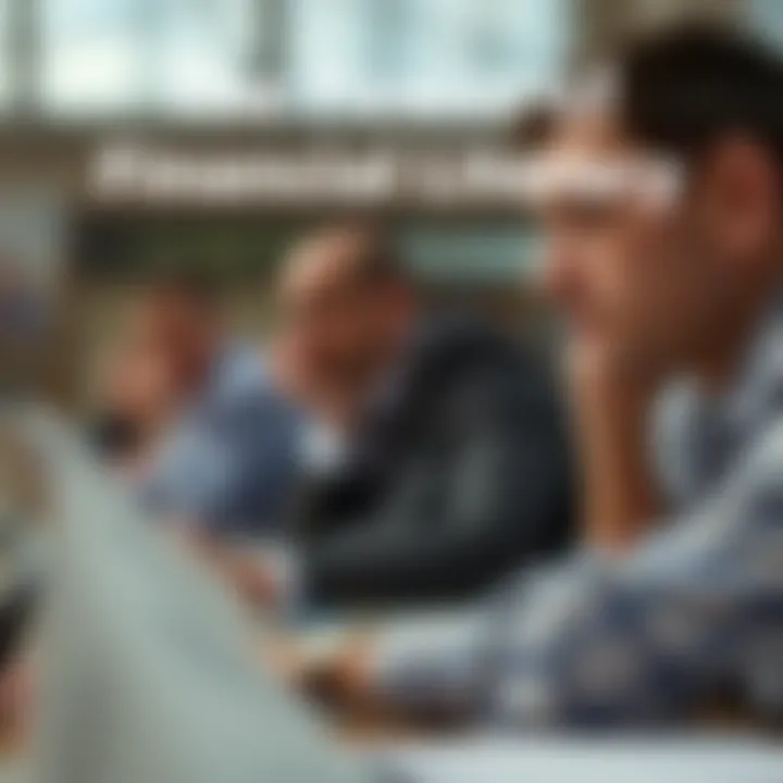 Visual of financial literacy in action