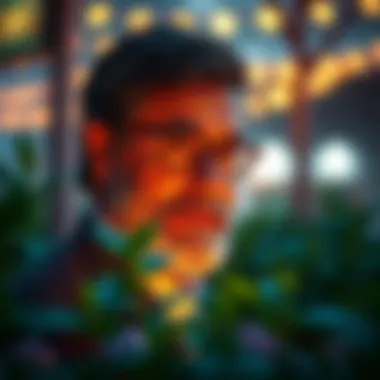 Cultivating a Growth Mindset for Wealth Illustration of a growth mindset in financial success