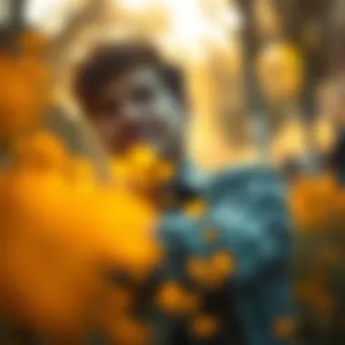 Embracing Personal Growth Illustration of personal growth and self-improvement concepts